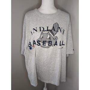 Vintage 1994 Cleveland Indians Baseball MLB Champion T-Shirt XXL